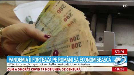 Pandemia i-a forţat pe români să strângă cureaua. ”Țin bănuții la saltea. Dacă vine criza?”