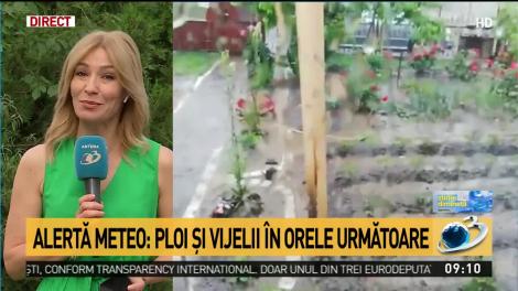 Alertă METEO: Caniculă, ploi și vijelii în orele următoare