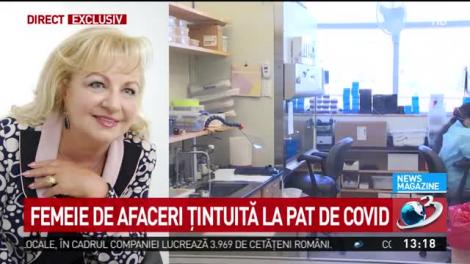 Femeie de afaceri infectată cu Covid-19, externată după 62 de zile: ”A fost cumplit, inuman. 15 teste pozitive”