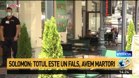 Solomon: Totul este un fals, avem martori
