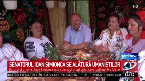 Senatorul Ioan Simionca se alătură umaniştilor