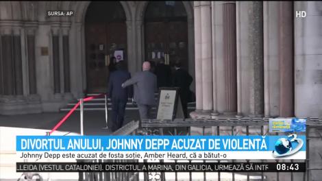 Divorțul anului! Johnny Depp acuzat de violență! | Video