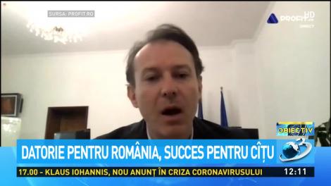 Datorie pentru România, succes pentru Cîţu