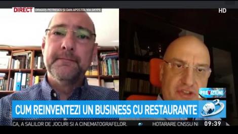 Jurnalul de economie, cu Daniel Apostol. Cum reinventezi un business cu restaurante