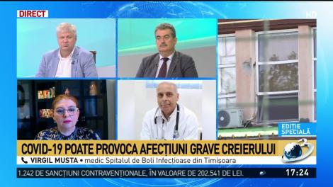 Experții trag un nou semna de alarmă. COVID-19 poate provoca afecțiuni grave ale creierului