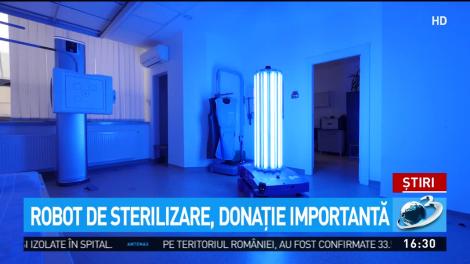 Robot de sterilizare, donaţie importantă