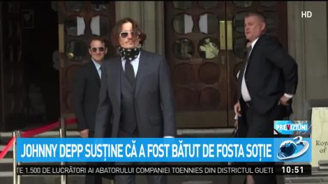 Răsturnare de situație în cazul lui Johnny Depp! Actorul susține că el a fost cel bătut de fosta soție, care i-ar fi tras un pumn | Video