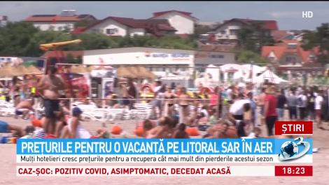 Preţurile pentru o vacanţă pe litoral sar &icirc;n aer