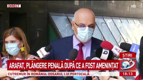 Raed Arafat a luat măsuri împotriva bărbatului care l-a amenințat cu moartea: ”Nu poți să permiți așa ceva!”