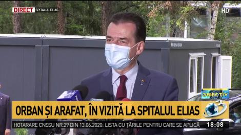 Ludovic Orban, anunț de ultimă oră pentru români! Unitatea modulară de la Spitalul Elias va putea primi pacienți