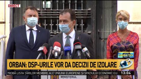 Orban: Cea mai importantă problemă este cea legată de cei peste 4.000 de rom&acirc;ni care au ieşit din spital &icirc;nainte de a fi vindecaţi