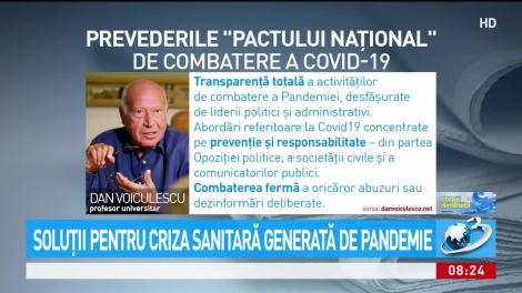 Soluţiile lui Dan Voiculescu pentru criza sanitară generată de pandemie