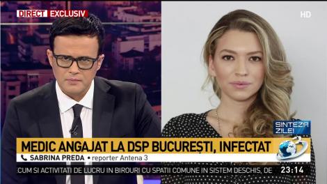 Medic angajat la DSP București, infectat cu noul coronavirus