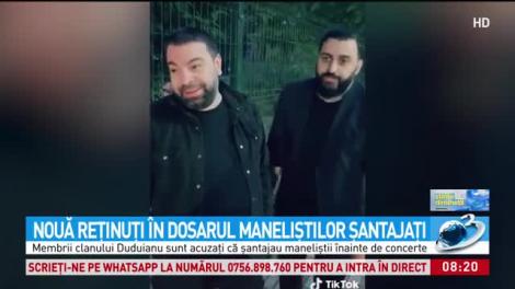 Nouă reţinuţi &icirc;n dosarul maneliştilor şantajaţi