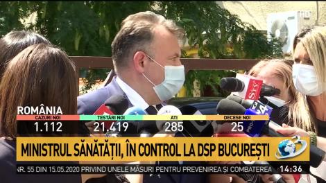 Ministrul Sănătăţii, &icirc;n control la DSP Bucureşti