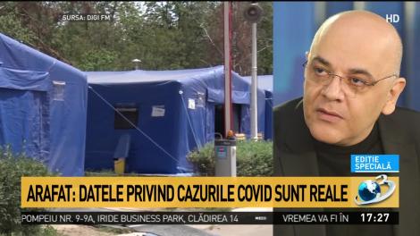 Arafar: Datele privind cazurile COVID sunt reale