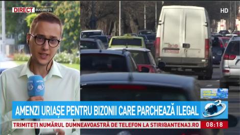 Amenzi uriaşe pentru bizonii care parchează ilegal