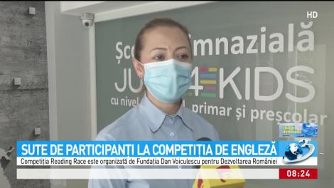 Sute de participanţi la competiţia de engleză