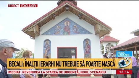 Gigi Becali a răbufnit: ”Dacă mă duc la Biserică, nu se apropie toate miliardele de coviduri de mine”