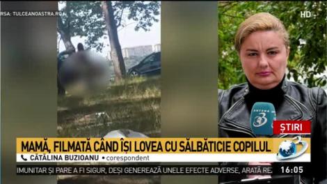 Scene șocante &icirc;n Tulcea! O femeie s-a enervat și și-a tr&acirc;ntit copilul de păm&acirc;nt &icirc;n fața tuturor