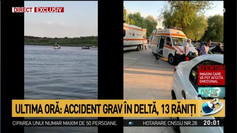 Accident grav &icirc;n Deltă! Două ambarcaţiuni s-au ciocnit la Murghiol
