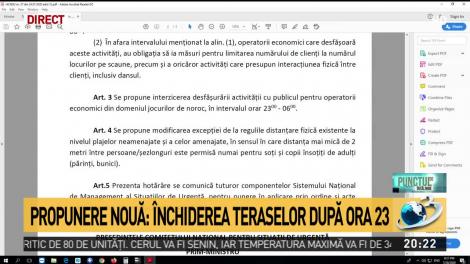 DOCUMENT. Masca devine obligatorie și în spațiile deschise, în București. Măsuri de ULTIMĂ ORĂ pentru Capitală