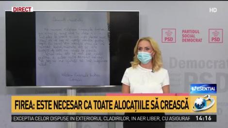 Gabriela Firea, declarații de ultimă oră