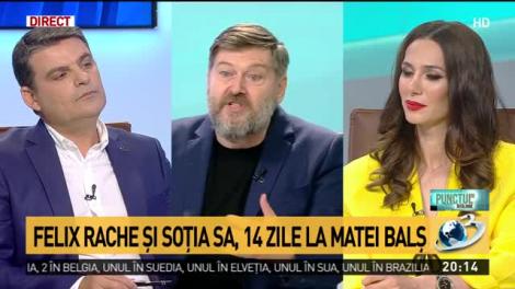 Felix Rache şi soţia sa povestesc cum au fost cele 14 zile la Matei Balş: Copilul a avut febră 40 de grade