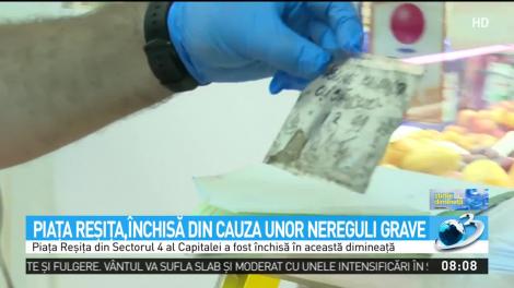 Piata Reșița din Capitală a fost &icirc;nchisă