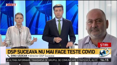 DSP Suceava nu mai face teste Covid-19 pentru că nu mai are kit-uri şi consumabile