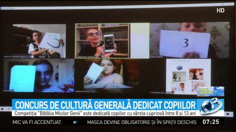 Concurs de cultură generală dedicat copiilor