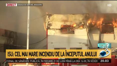 ISU: Cel mai mare incendiu de la &icirc;nceputul anului