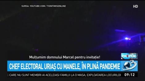 Chef electroral uriaş cu manele, &icirc;n plină pandemie: ''Doar să-l votaţi''