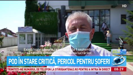 Pod &icirc;n stare critică, pericol pentr şoferi