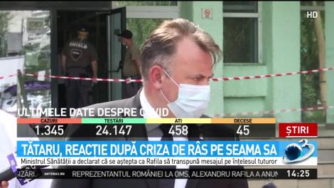 Tătaru, reacţie după criza de r&acirc;s pe seama sa