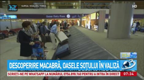 cCe au găsit angajații aeroportului &icirc;n bagajul unei femei de 74 de ani! Imaginea le-a dat fiori iar femeia a fost imediat arestată