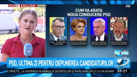 PSD, ultima zi pentru depunerea candidaturilor