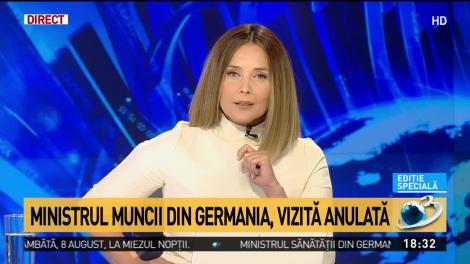 Ministrul Muncii din Germania și-a anulat vizita în România, înainte de a pleca spre aeroport. De ce l-a lăsat baltă pe Ludovic Orban