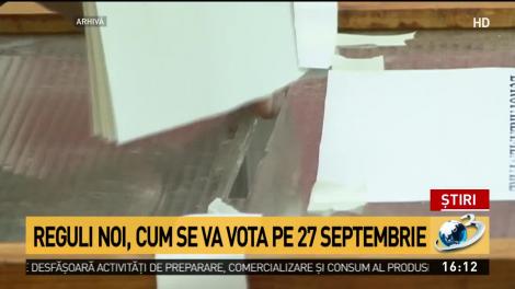 Cum vor vota românii pe 27 septembrie. Măsurile de siguranţă sanitară pe care alegătorii trebuie să le respecte