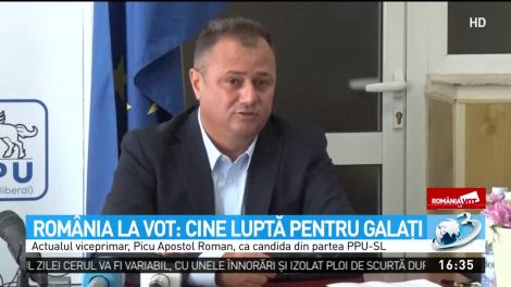 România la vot. Cine luptă pentru Galaţi