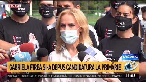 Gabriela Firea și-a depus candidatura la Primăria Capitalei: Am făcut-o cu gândul la bucureșteni! Oamenii sunt cei mai importanți!