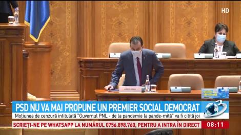PSD nu mai mai propune un premier social democrat