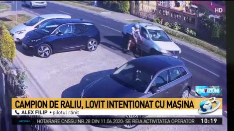 Pilot de raliuri, lovit cu mașina de un șofer în timp ce mergea cu bicicleta. Alex Filip a rupt tăcerea: ”A virat spre mine cu intenția clară de a mă lovi”