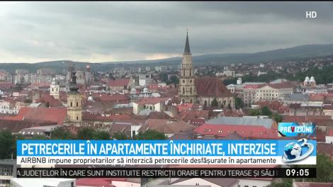 Petrecerile în apartamente închiriate, interzise