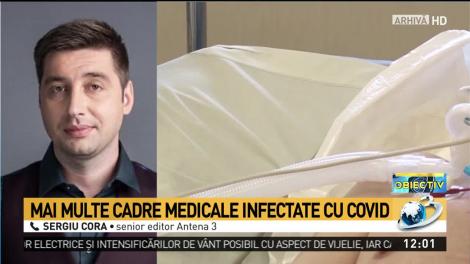 Mai multe cadre medicale infectate cu COVID