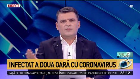 Infectat a doua oară cu coronavirus