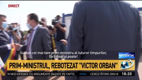 Prim-ministrul, rebotezat ''Victor Orban''