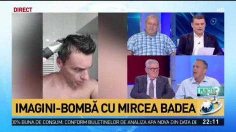 Imagini-bombă cu Mircea Badea. Realizatorul "În gura presei" a decis să arate cum se tunde singur