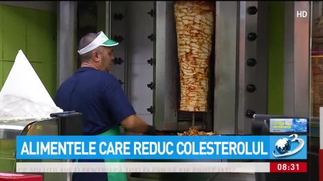 Alimentele care reduc colesterolul