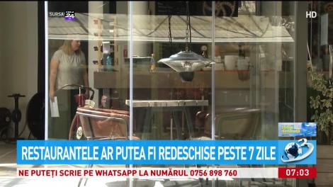 Restaurantele ar putea fi redeschise în doar 7 zile! Anunțul făcut de premierul Ludovic Orban